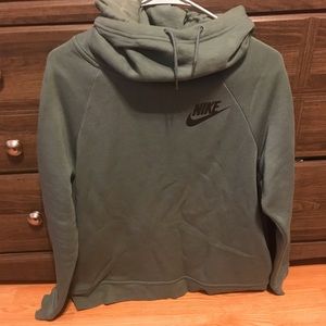 Military Green Nike sweatshirt